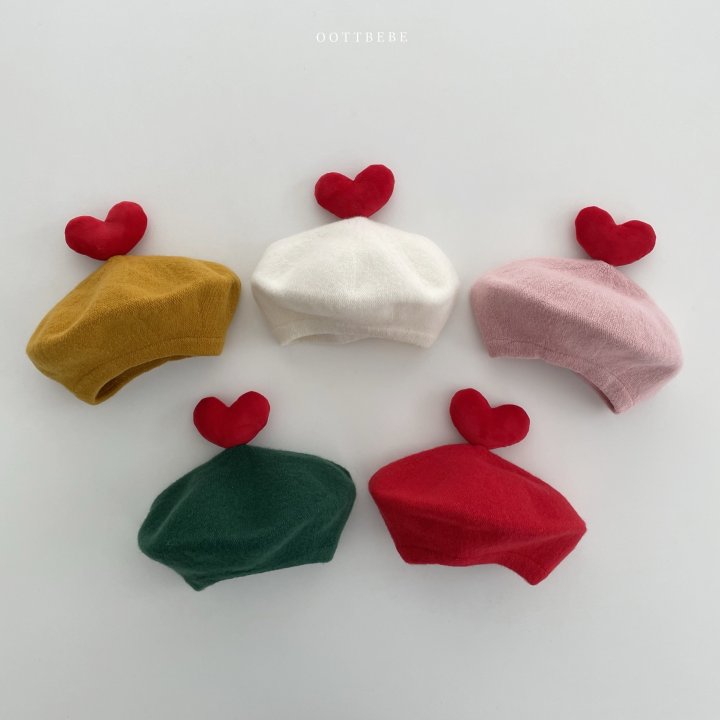 [PRE-ORDER] Color Heart Beret