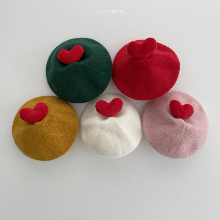[PRE-ORDER] Color Heart Beret