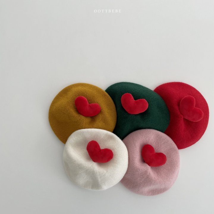 [PRE-ORDER] Color Heart Beret
