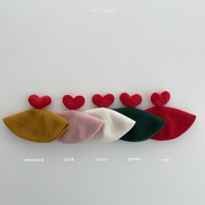 [PRE-ORDER] Color Heart Beret