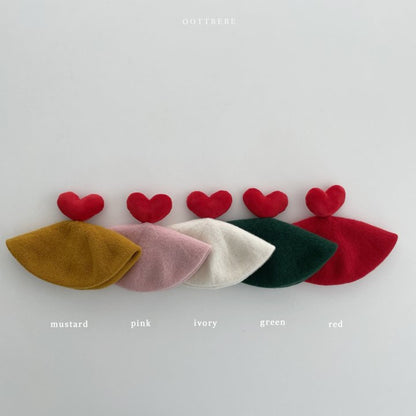 [PRE-ORDER] Color Heart Beret