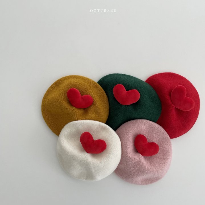 [PRE-ORDER] Color Heart Beret