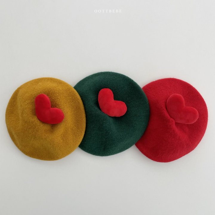 [PRE-ORDER] Color Heart Beret