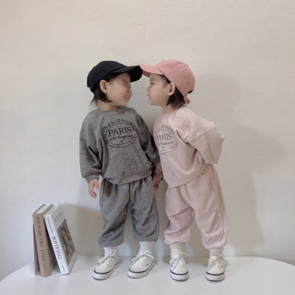 [PRE-ORDER] Paris Velour Top Bottom Set