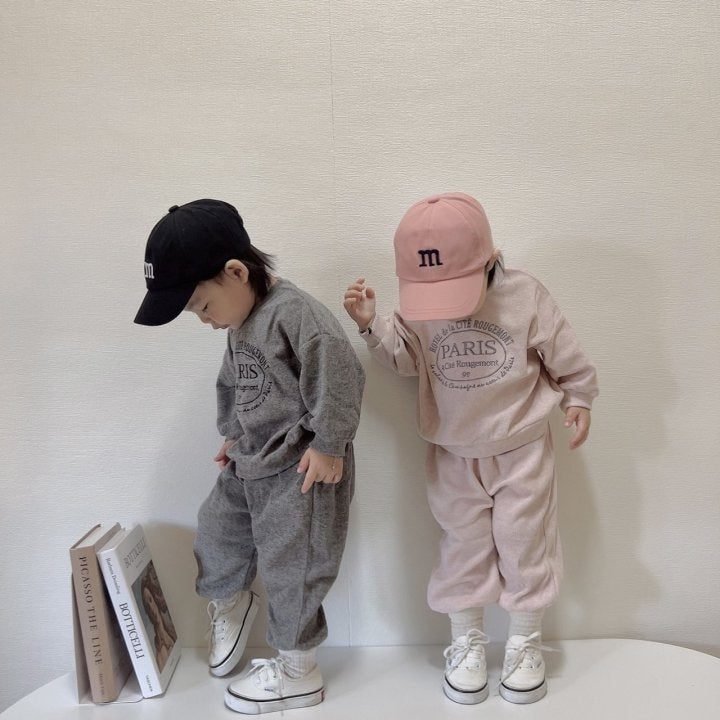 [PRE-ORDER] Paris Velour Top Bottom Set