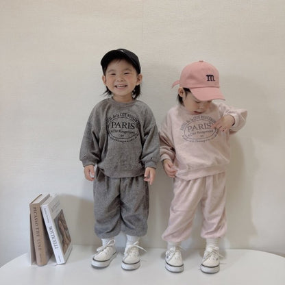 [PRE-ORDER] Paris Velour Top Bottom Set