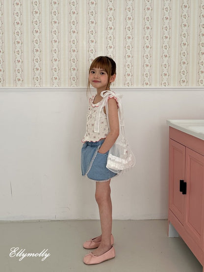 [PRE-ORDER] Nana Wrap Denim Skorts