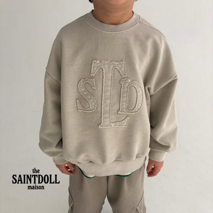 [PRE-ORDER] Embroidery Pigment Sweatshirts (Mom Couple)