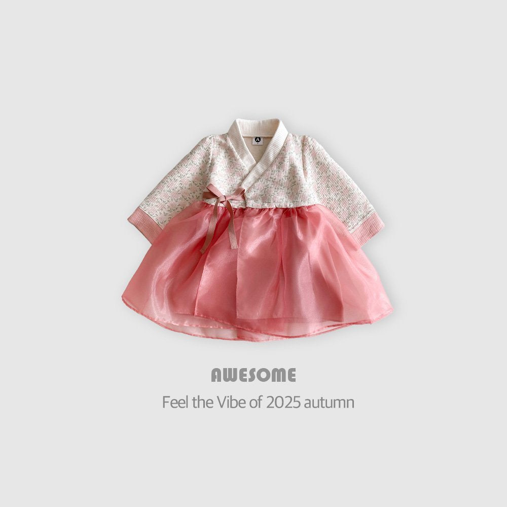[Limited Time Order] Pink Floral Hanbok