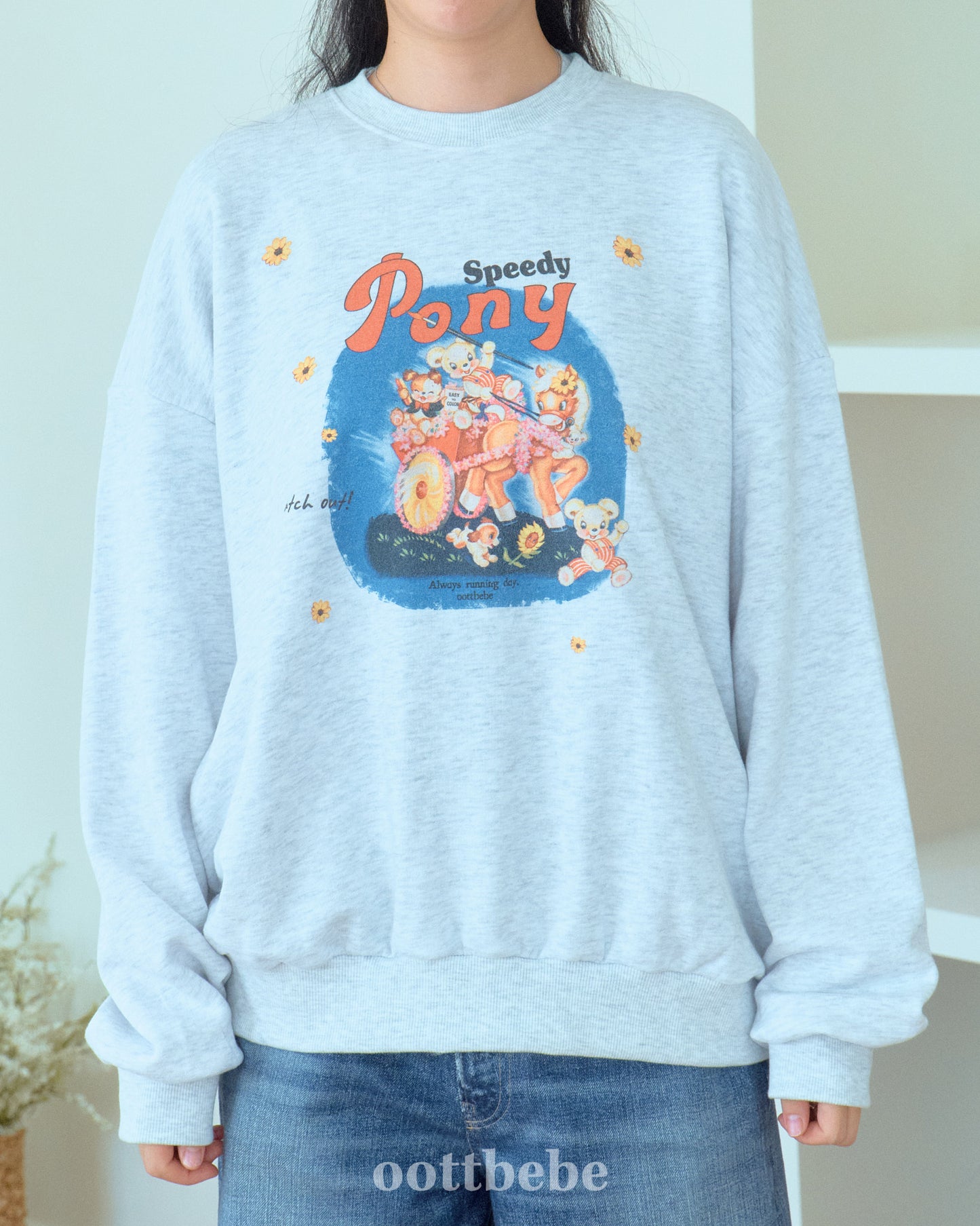 [PRE-ORDER] Pony Sweatshirts (Mom&Dad Couple)