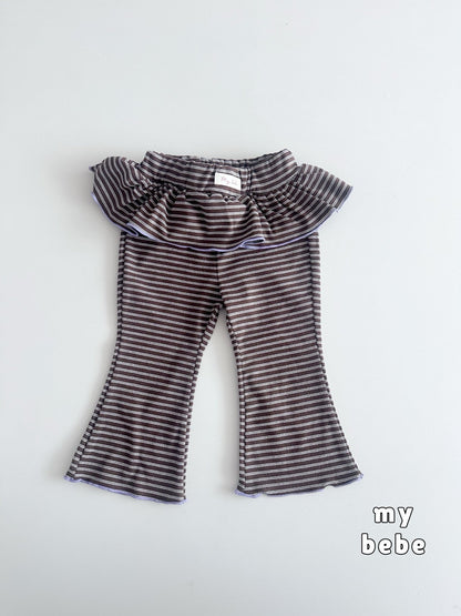 [PRE-ORDER] Stripe Frill Pants