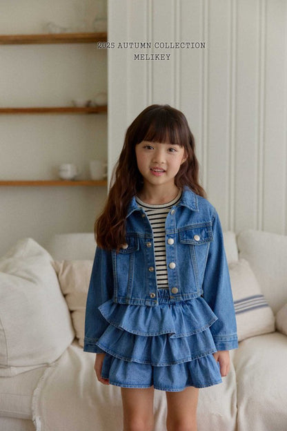 [PRE-ORDER] Denim Short Jacket