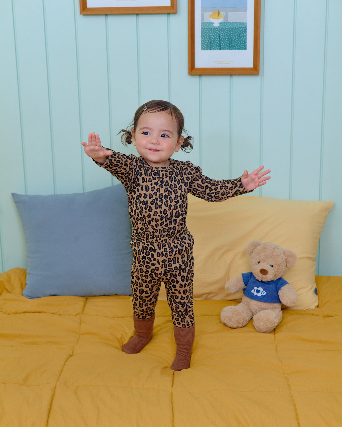 [PRE-ORDER] Little Leopard Home Wear Set