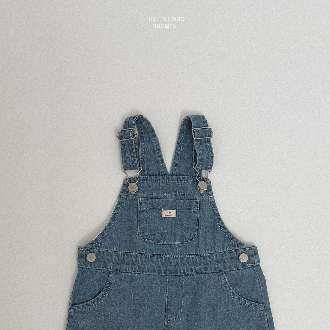 [PRE-ORDER] Denim Suspender Dress