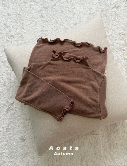 Soft T-Shirts [Brown/M(1-2yr)]