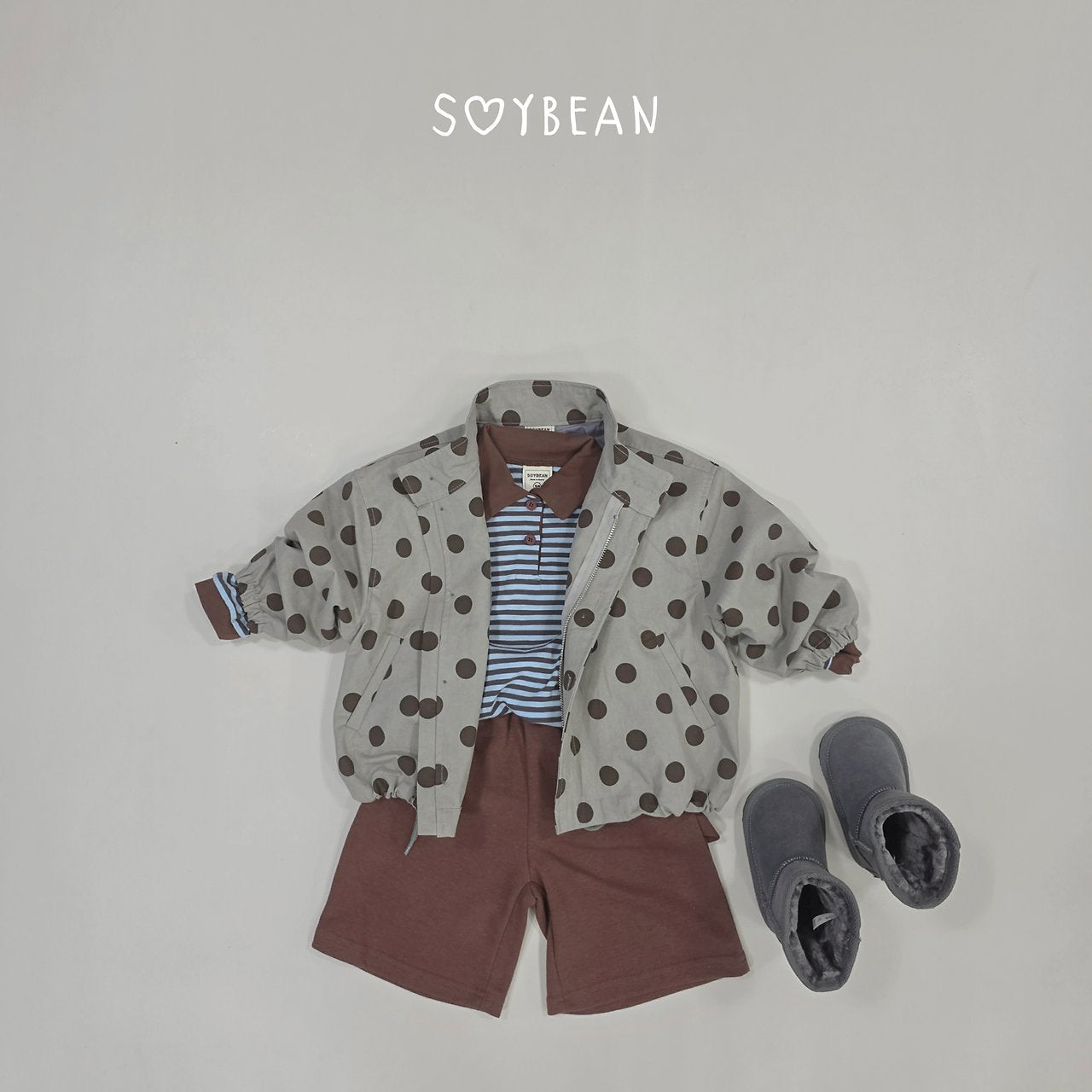 [PRE-ORDER] Loose Fit Dot Jacket