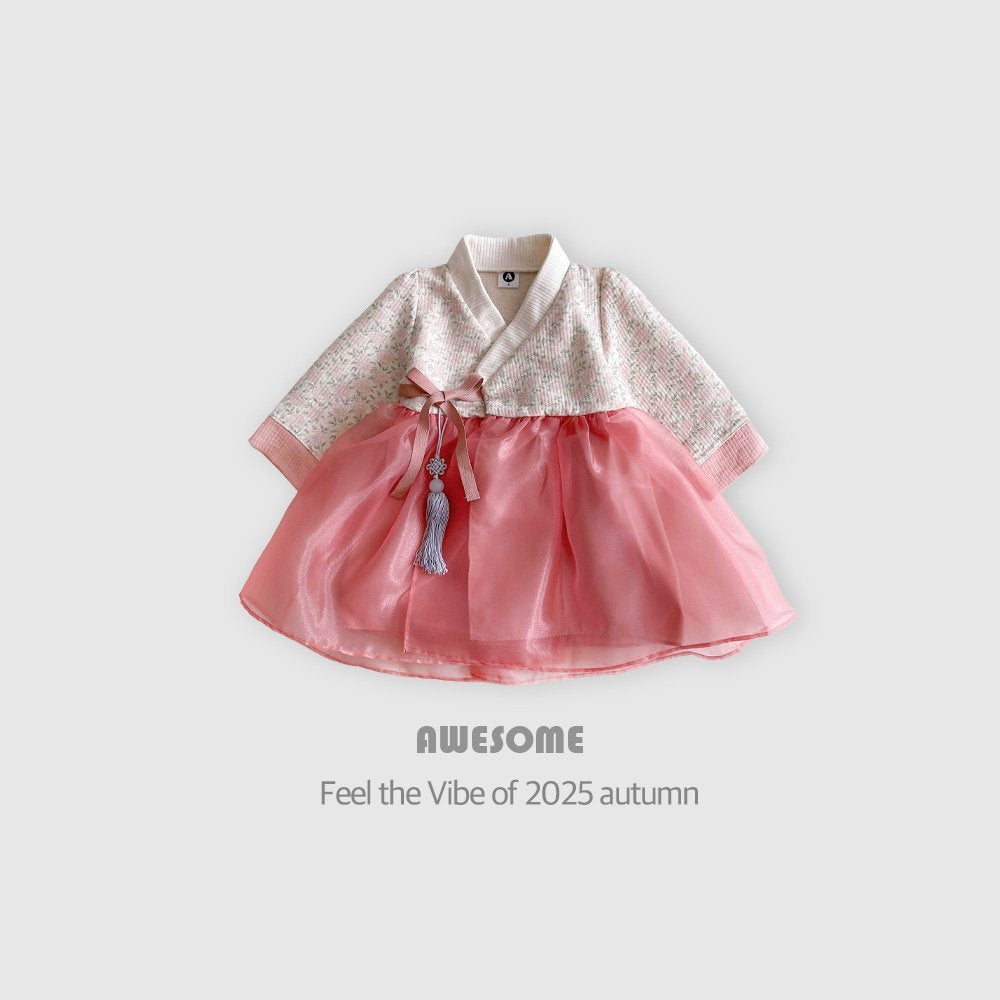 [Limited Time Order] Pink Floral Hanbok