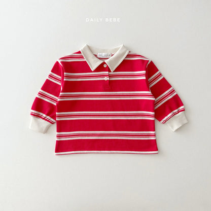 [PRE-ORDER] Collar Stripe T-Shirts