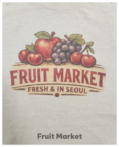 [PRE-ORDER] Fruit Market Top Bottom Set
