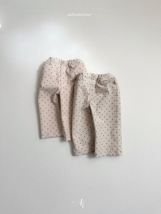 [PRE-ORDER] Heart Corduroy Pants