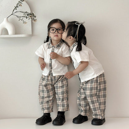 [PRE-ORDER] Check Baggy Pants
