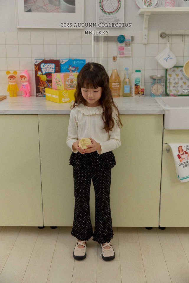 [PRE-ORDER] Double Frill Boot-Cut Pants