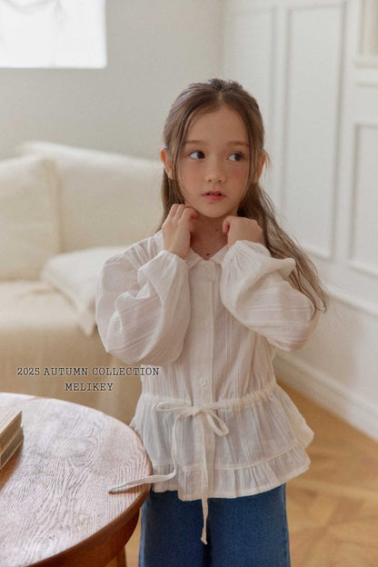 [PRE-ORDER] Frill String Blouse