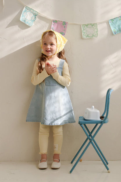 Eva Dress [Blue Denim/120/L(4-5yr)]