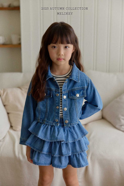 [PRE-ORDER] Denim Short Jacket