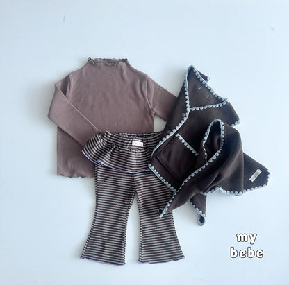 [PRE-ORDER] Stripe Frill Pants