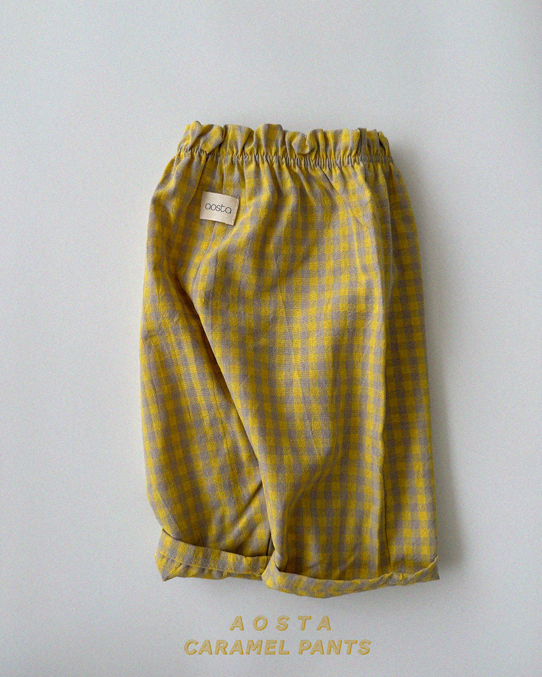 [PRE-ORDER] Caramel Check Pants