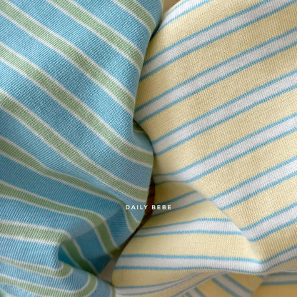 Cozy Collar T-Shirts [Yellow/M(3-4yr)]