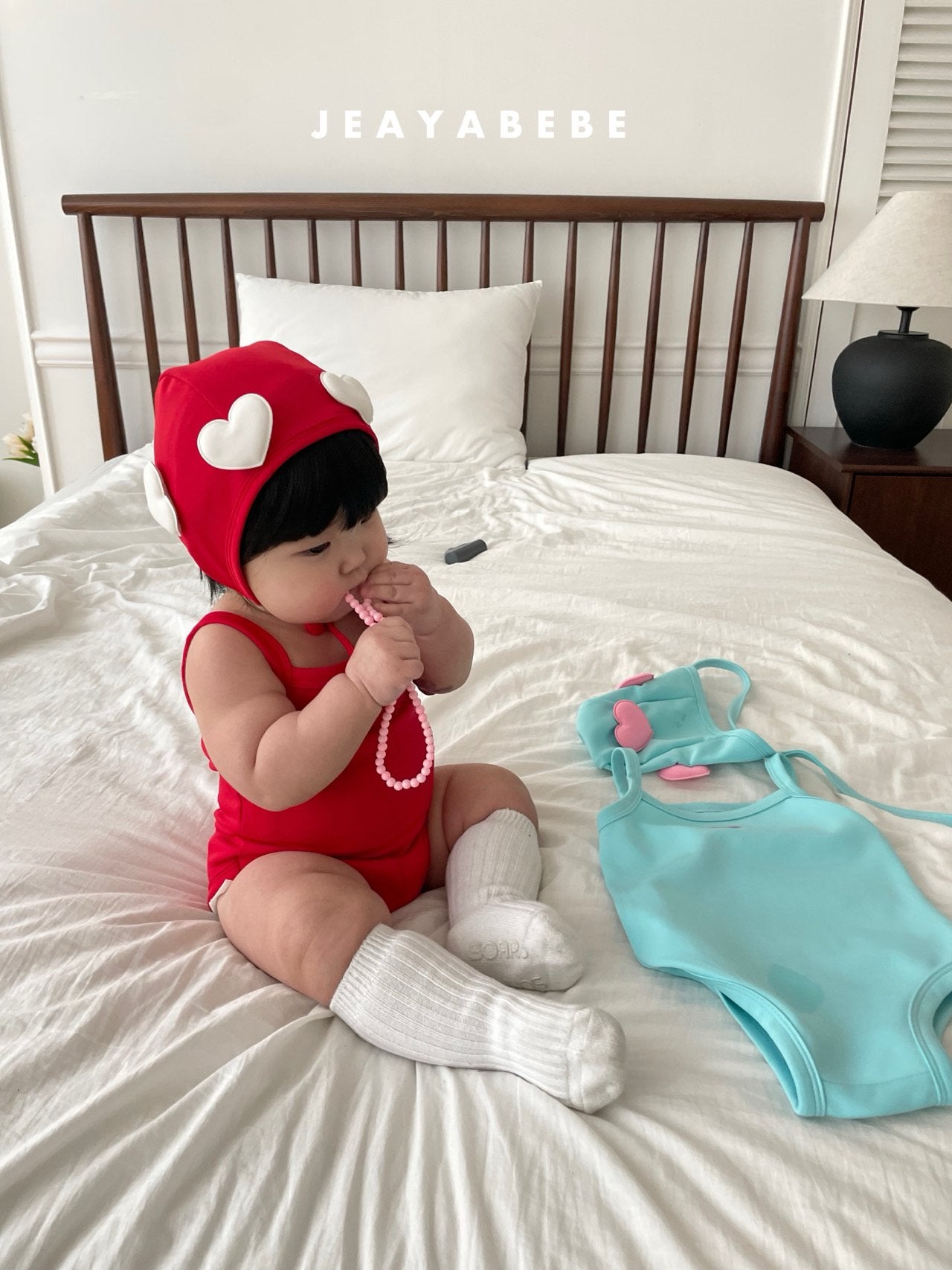 [PRE-ORDER] My Mimi Swim Suit + Bonnet Set