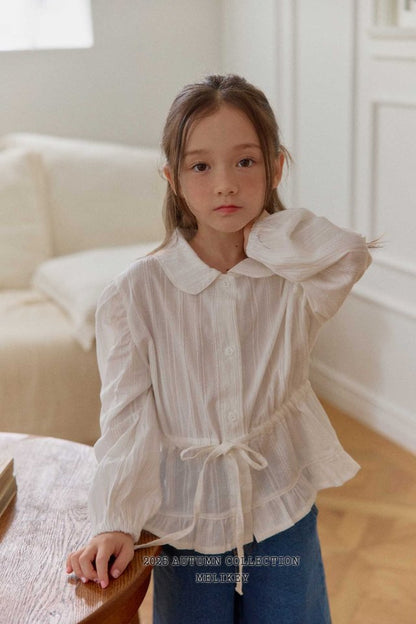 [PRE-ORDER] Frill String Blouse