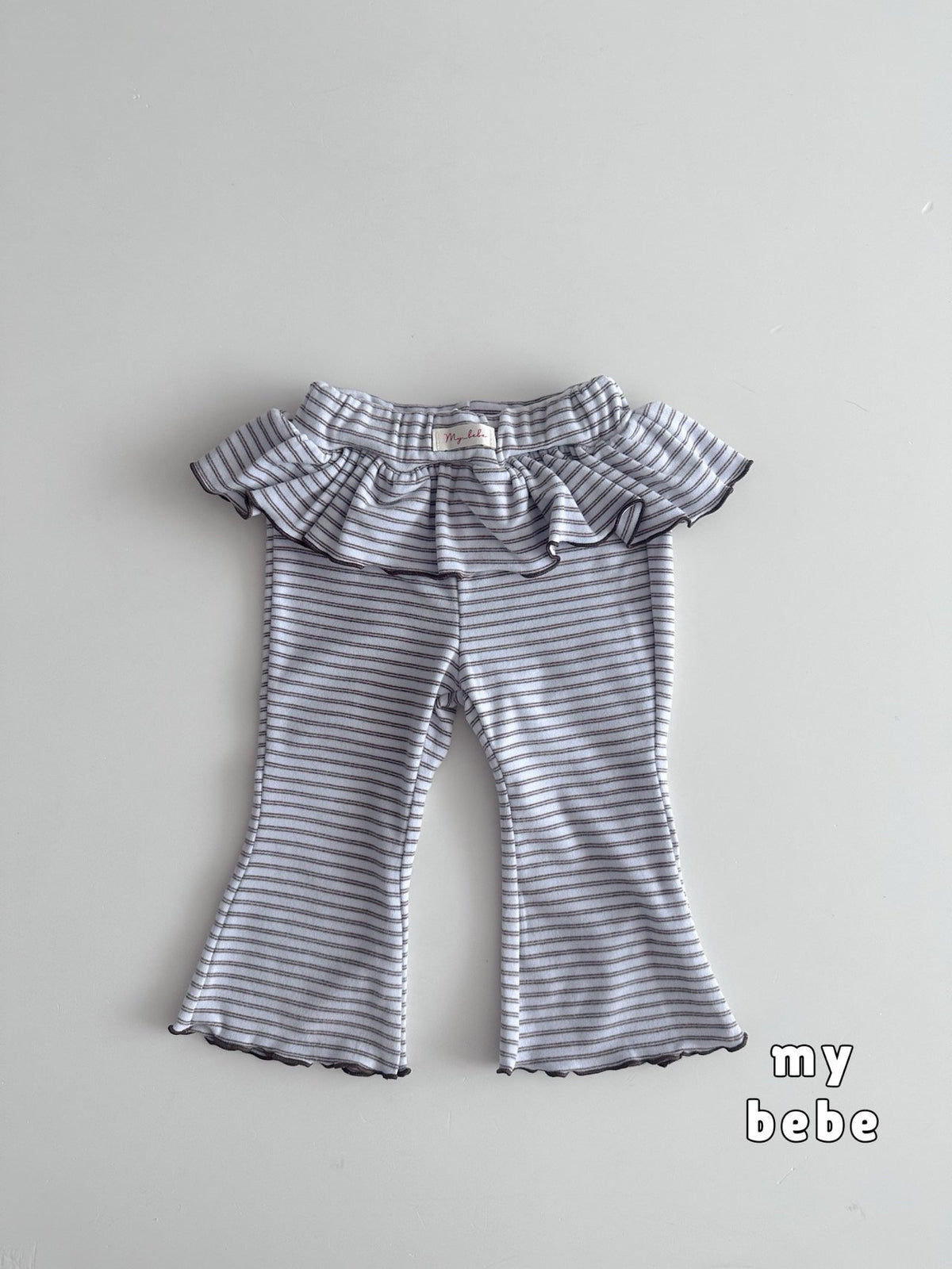 [PRE-ORDER] Stripe Frill Pants