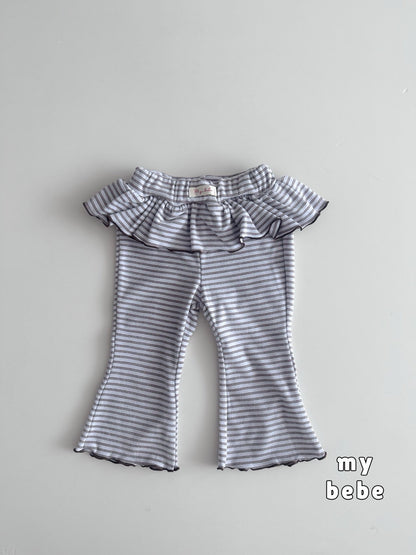 [PRE-ORDER] Stripe Frill Pants