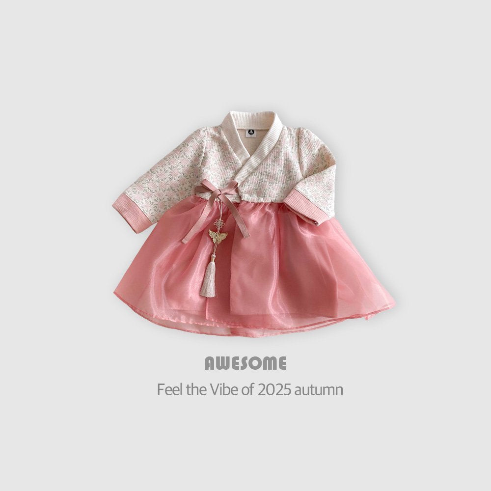 [Limited Time Order] Pink Floral Hanbok