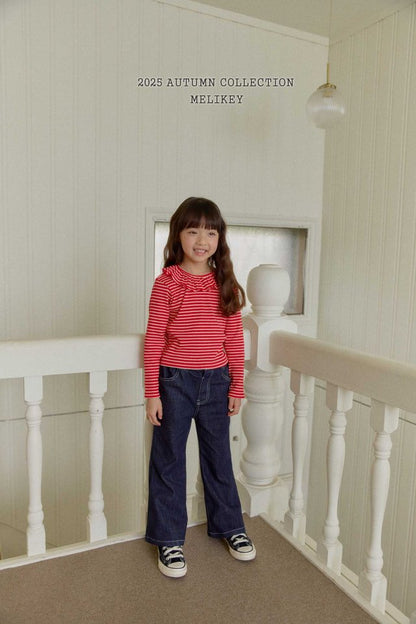 [PRE-ORDER] Pol Ribbon Boot-Cut Pants