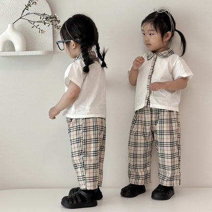 [PRE-ORDER] Check Baggy Pants