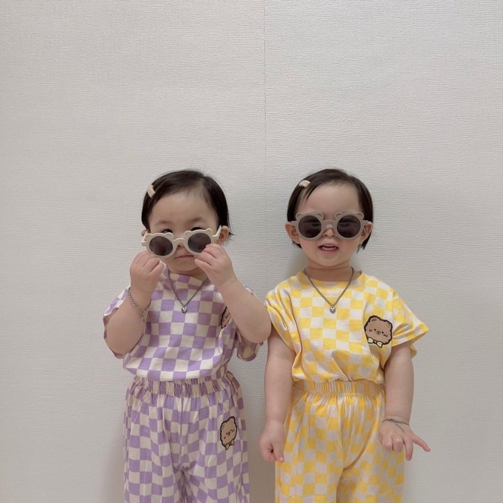 [PRE-ORDER] Ribbon Bear Top Bottom Set