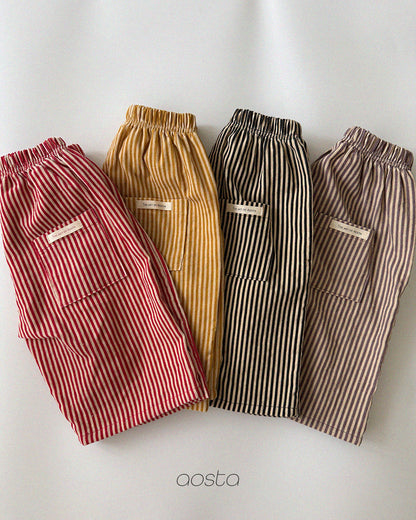 Louis Pants [Red/S(0-1yr), Red/L(2-3yr)]