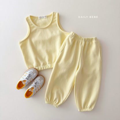 [PRE-ORDER] Sleeveless Top Bottom Set