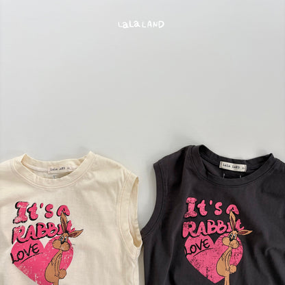 [PRE-ORDER] Love Rabbit Sleeveless T-Shirts