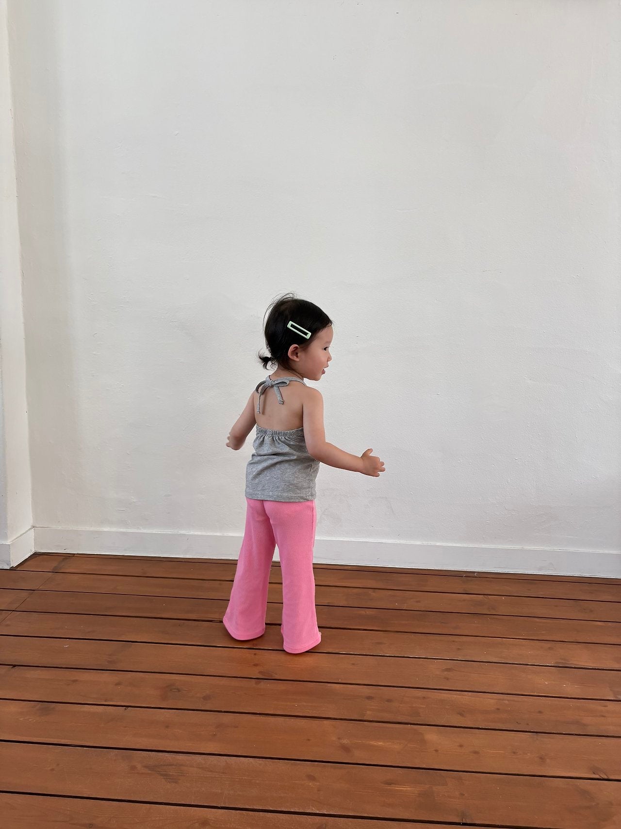[PRE-ORDER] Cherry Pink Boot-Cut Pants