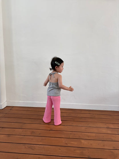 [PRE-ORDER] Cherry Pink Boot-Cut Pants