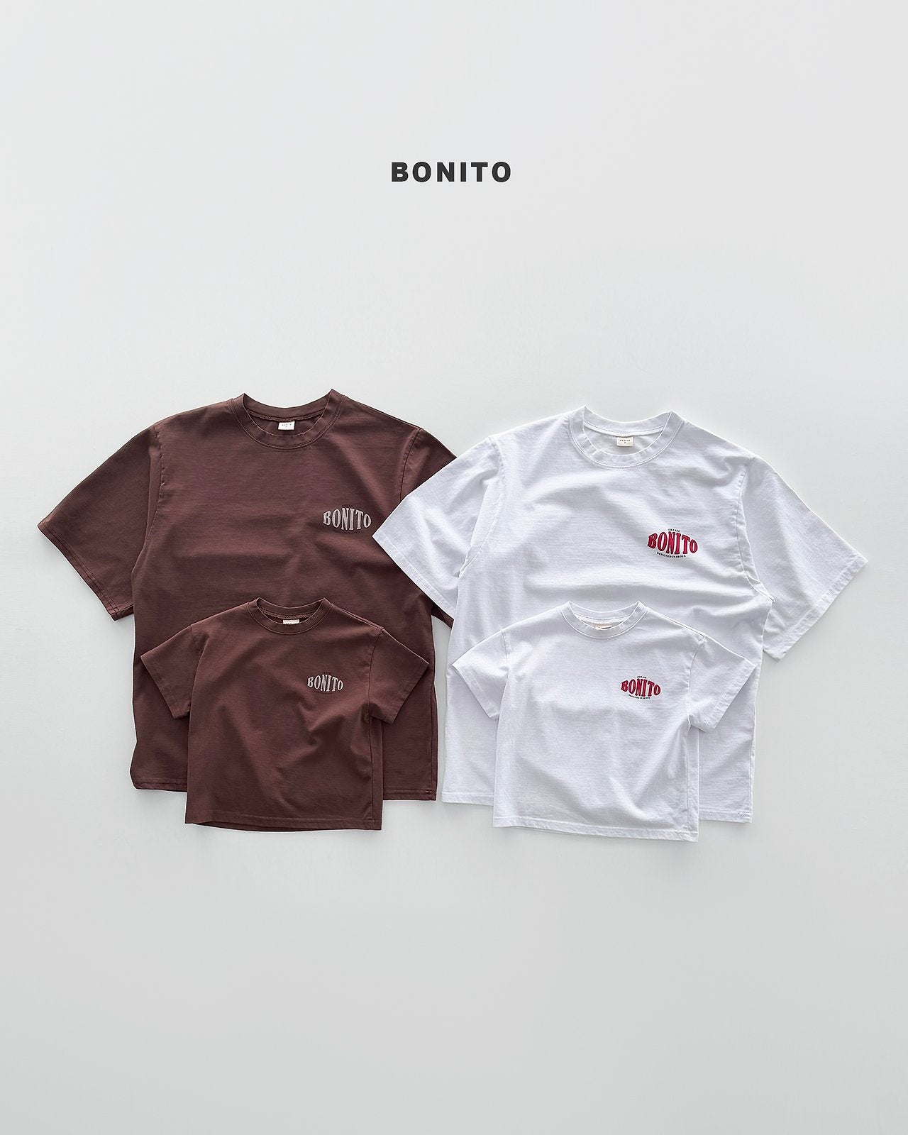 [PRE-ORDER] Bonito T-Shirts (Mom&Dad Couple)