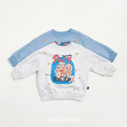[PRE-ORDER] Pony Sweatshirts (Mom&Dad Couple)