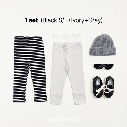 [PRE-ORDER] Simple 1+1+1 Leggings Set