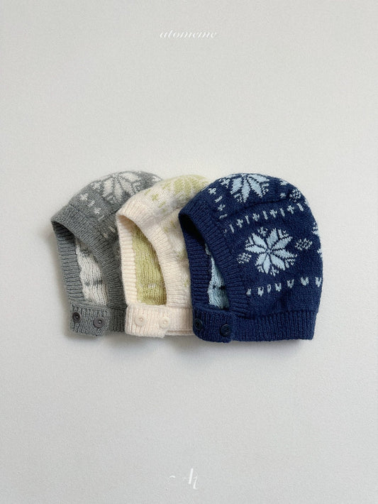 [PRE-ORDER] Marron Snowflake Hat