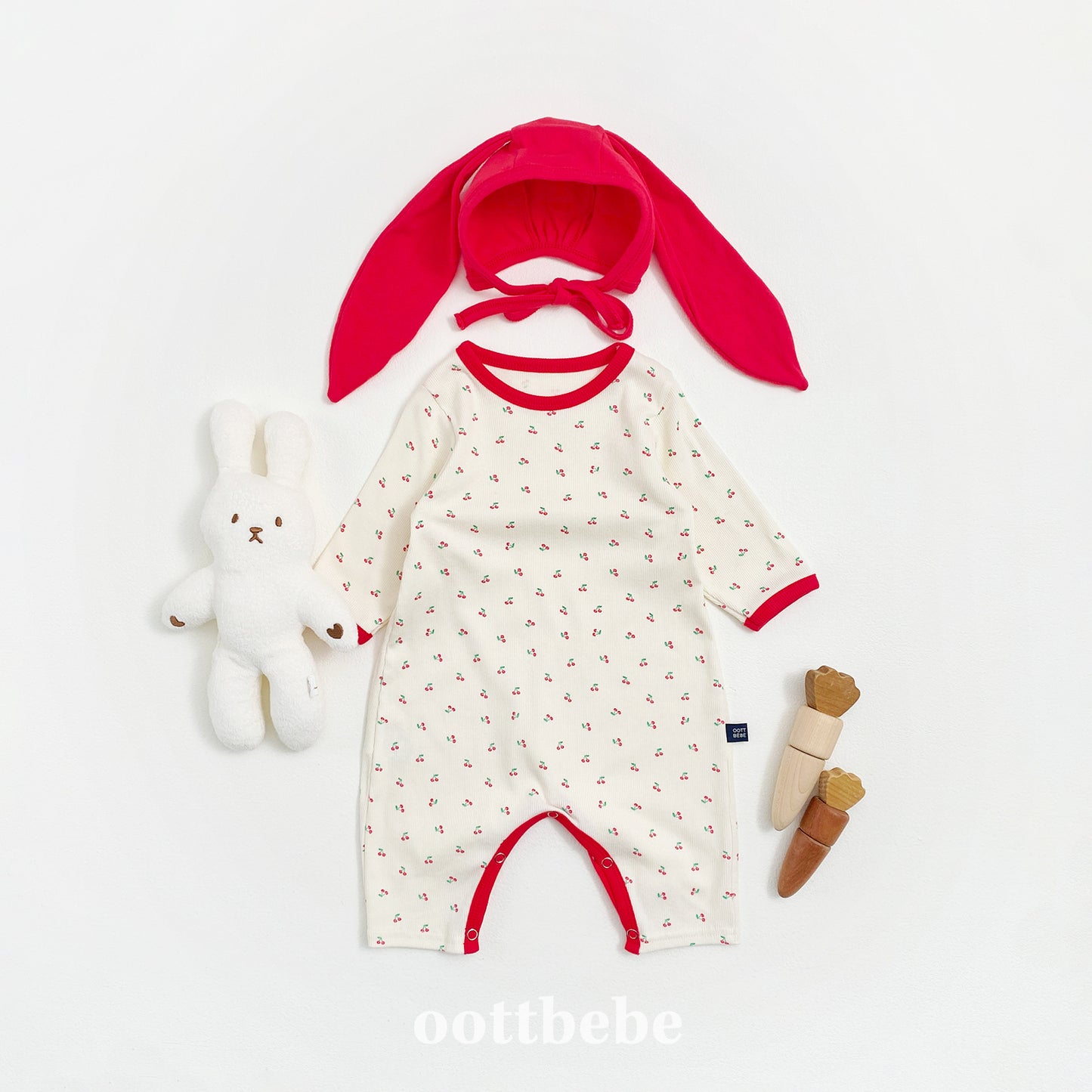 [PRE-ORDER] Flower Berry Body Suit